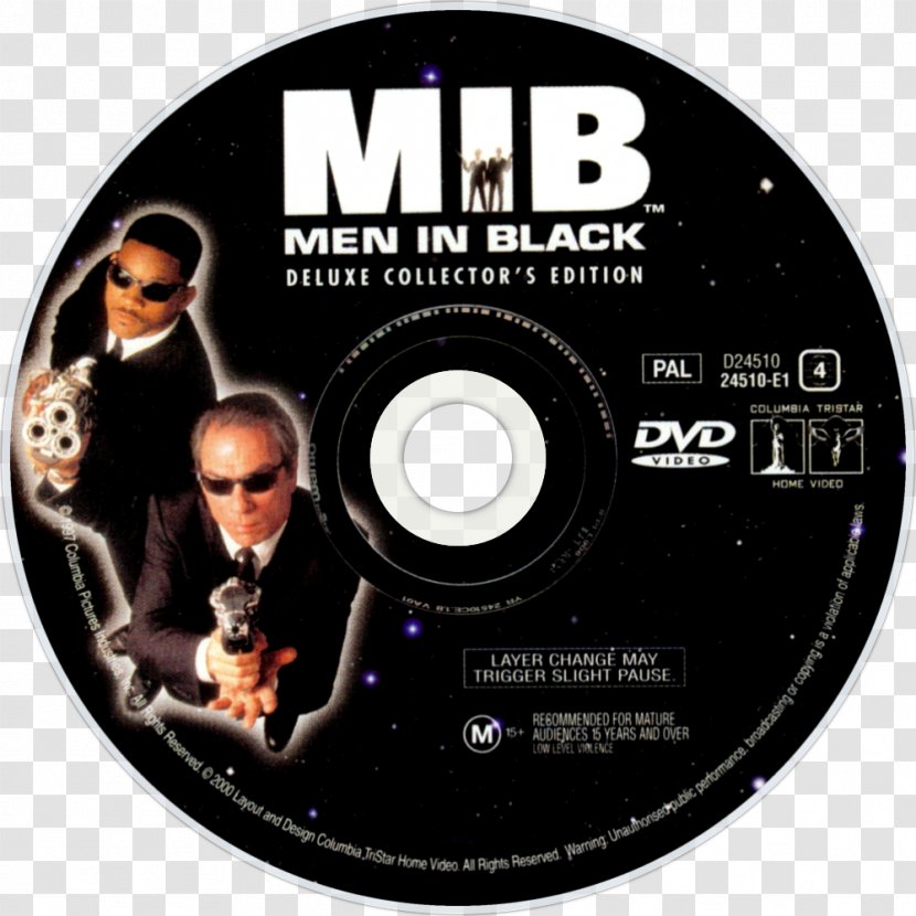 DVD Men In Black: The Album Black Film - Will Smith - Dvd Transparent PNG