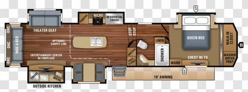 Campervans Jayco, Inc. Fifth Wheel Coupling Caravan Floor Plan - Car Dealership - House Transparent PNG