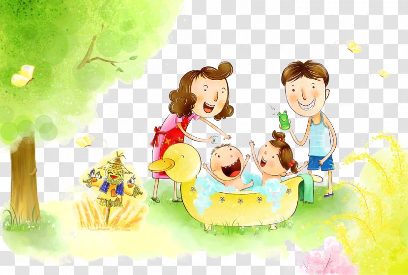 Family Values Father Presentation Mother - Food - Bathing Kids Transparent PNG