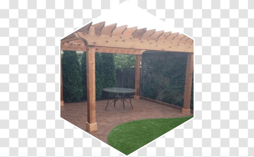 Cityscape Landscape LLC Backyard Gazebo Pergola - Wooden Deck Transparent PNG