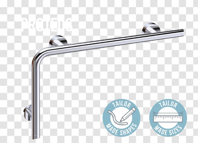 Product Design Body Jewellery Font - Tap - Bathroom Railings Transparent PNG