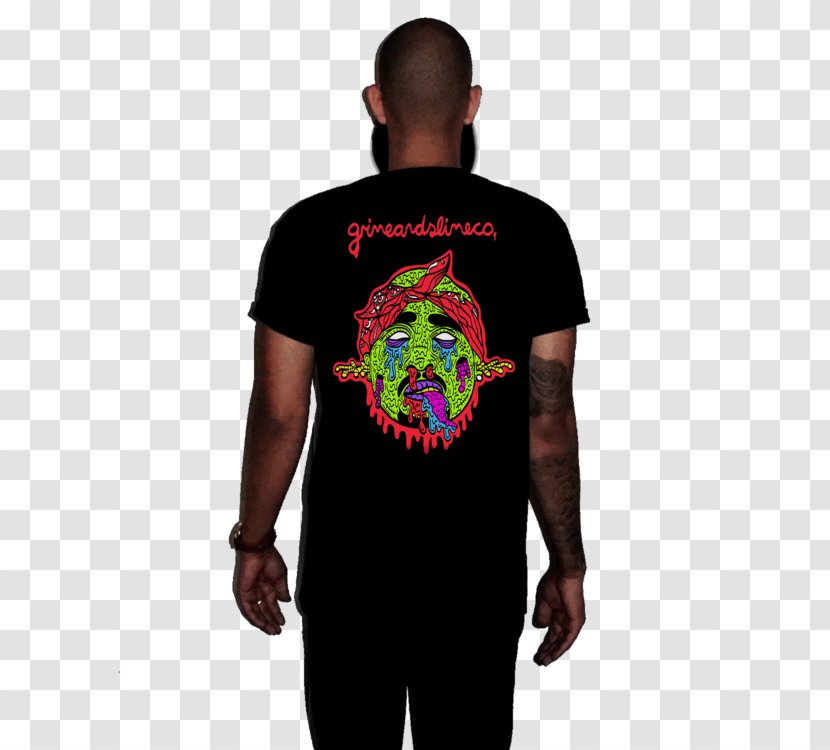 T-shirt Color Sleeve Cardinal - Clothing - Tupac Transparent PNG