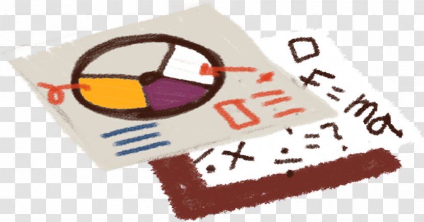 Cartoon Symbol Illustration - Cute Color Pen Of Mathematical Symbols Transparent PNG