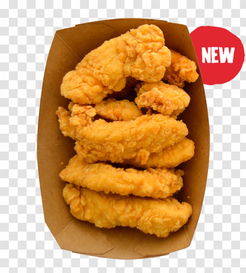 Crispy Fried Chicken Fingers Karaage McDonald's McNuggets - Food Transparent PNG