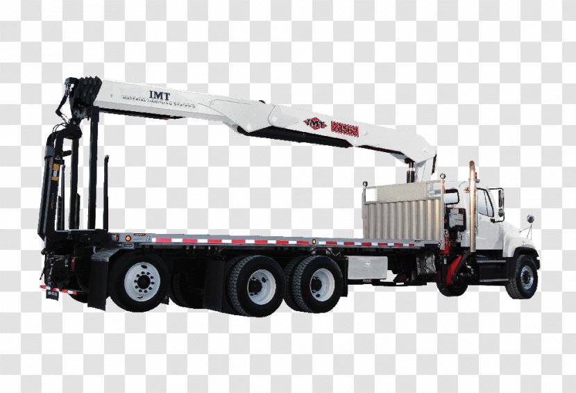 Mobile Crane Truck Cargo Transport Transparent PNG