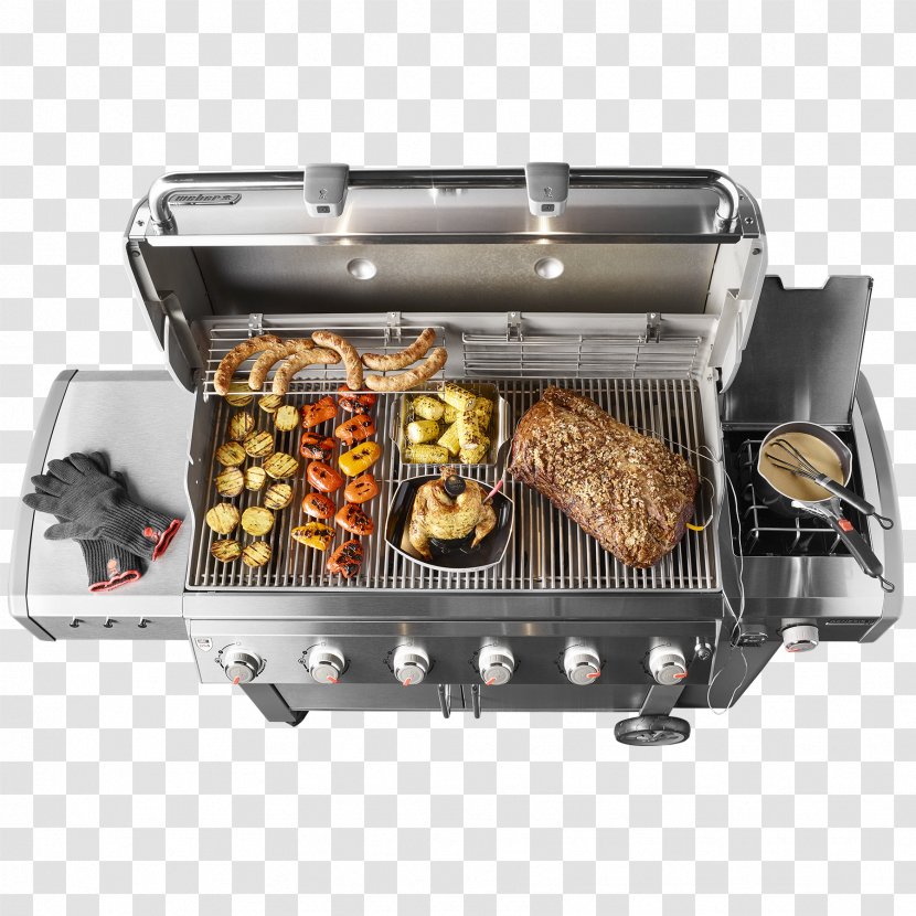 Barbecue Genesis Ii Lx S640 Gbs Inox Weber II LX 340 Weber-Stephen Products E-640 - Mastertouch 57 Transparent PNG