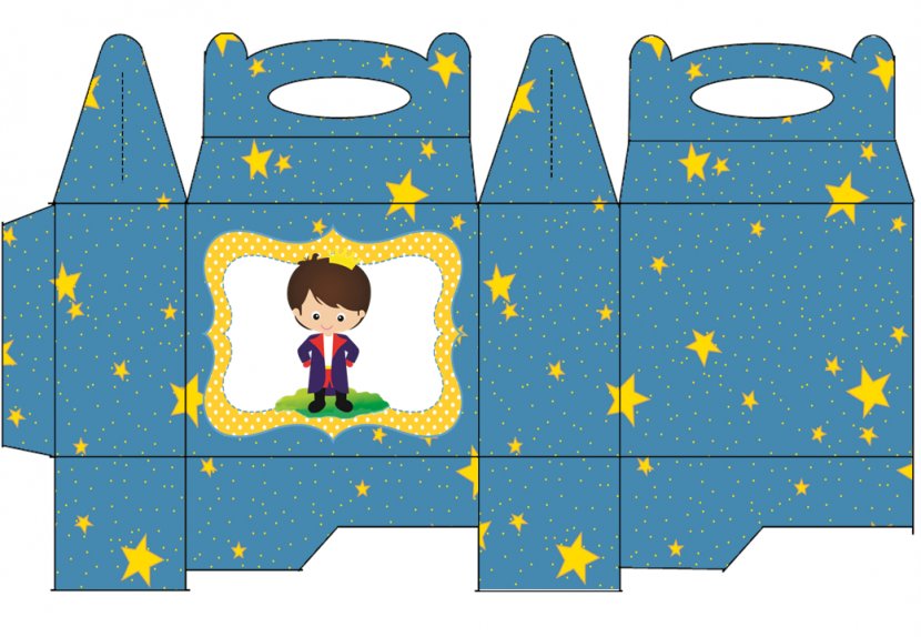 The Little Prince Box Party Lunch Clip Art - Fictional Character - Printable Out To Sign Transparent PNG