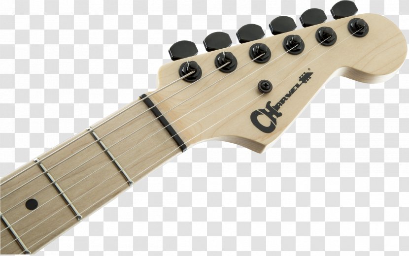Charvel Pro-Mod San Dimas Style 2 HH Seven-string Guitar Pro Mod - Silhouette Transparent PNG