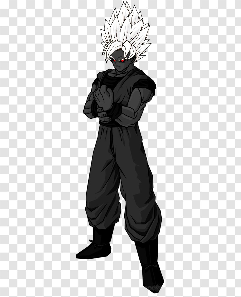 Goku Vegeta Super Saiyan Dragon Ball - Costume Design - Dark Transparent PNG