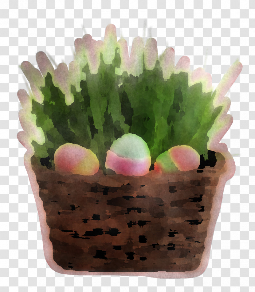 Flowerpot Grass Pink Plant Tulip Transparent PNG