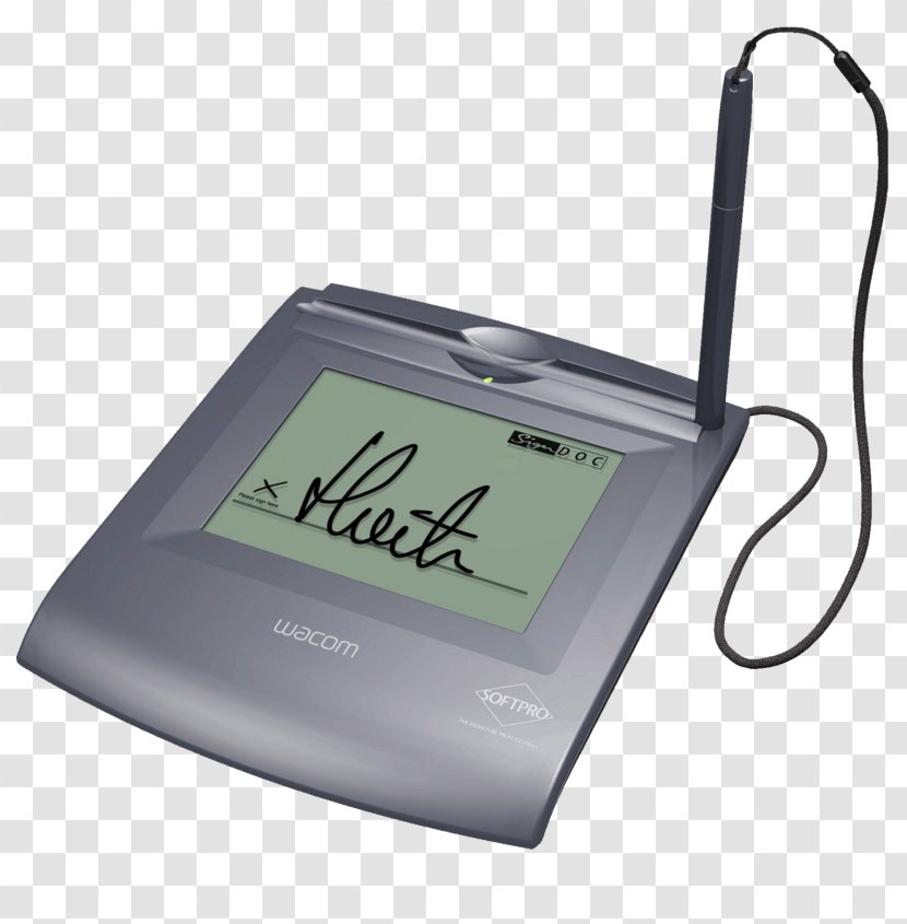Digital Signature Wacom Writing & Graphics Tablets Electronic Transparent PNG