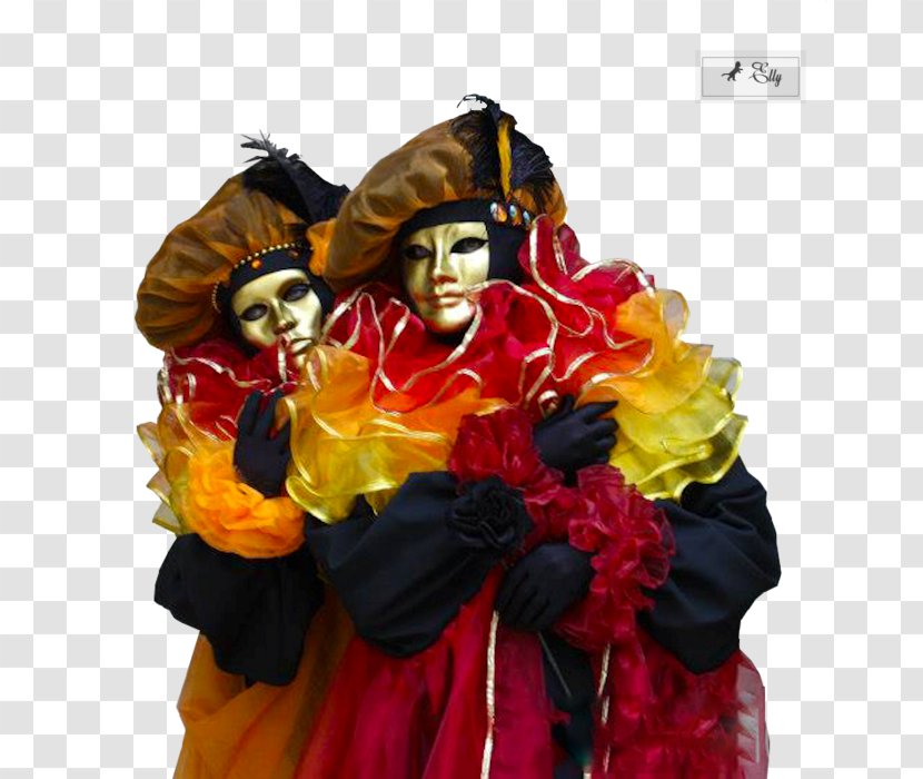 Carnival Of Venice Dress-up Costume - Watercolor Transparent PNG