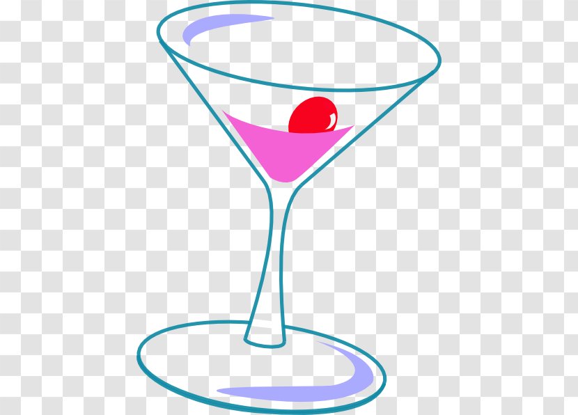 Martini Clip Art Vector Graphics Openclipart Cocktail - Glass Transparent PNG