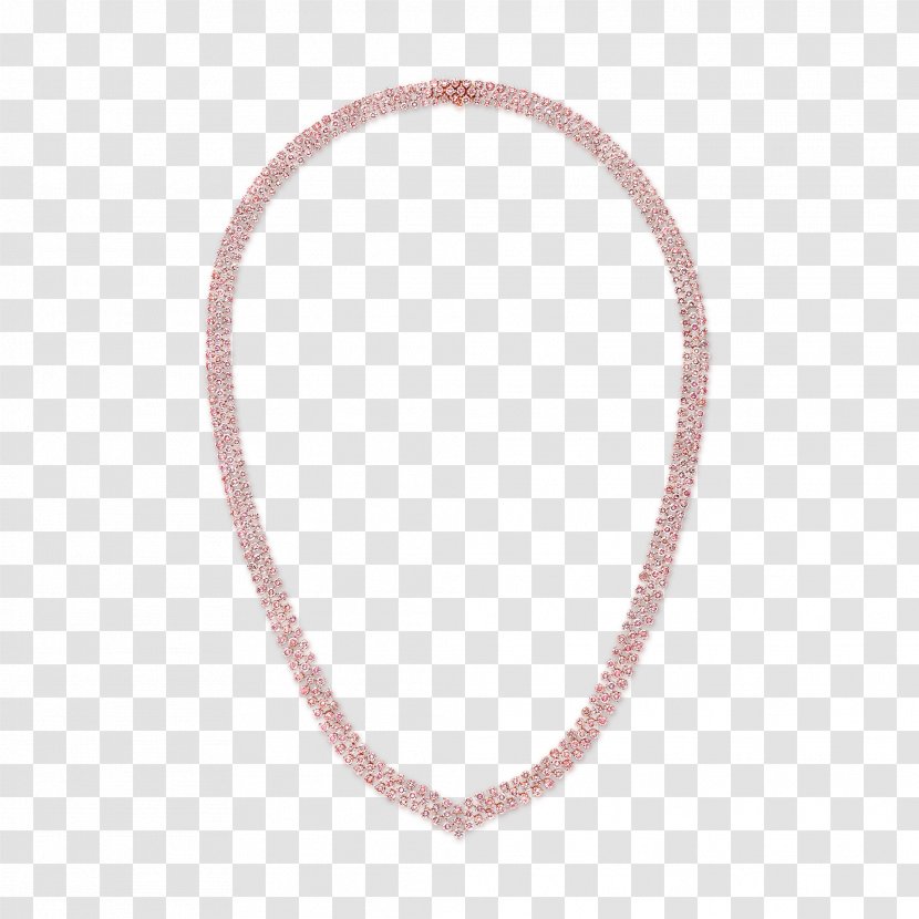 Necklace Body Jewellery Pearl Human - Pink Furniture Transparent PNG