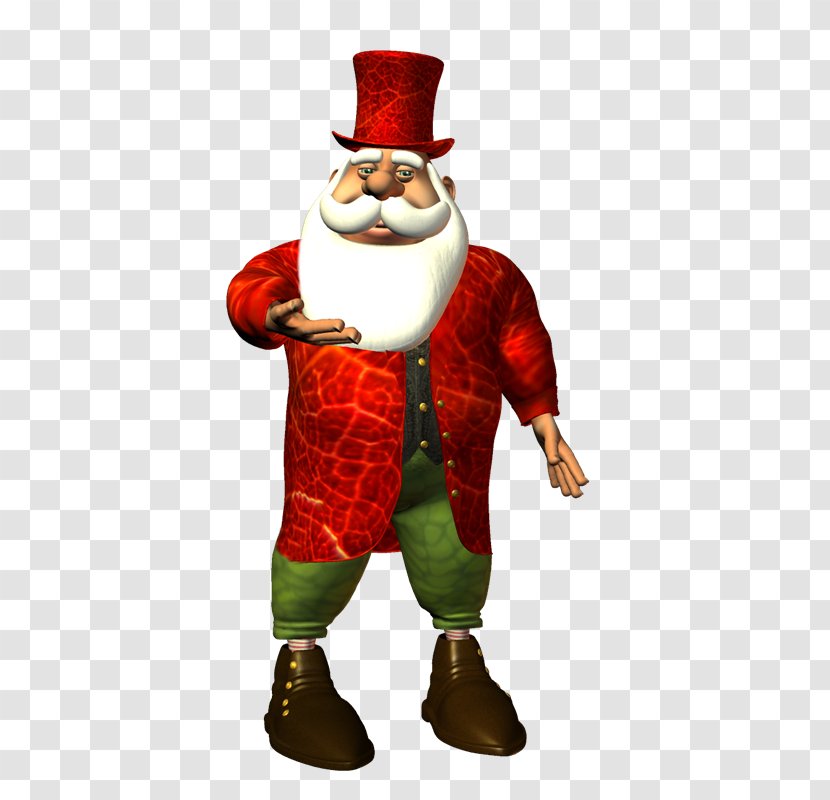 Santa Claus Christmas Ornament Costume Mascot Transparent PNG