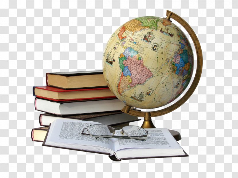 World Map Book Globe Library - School Transparent PNG