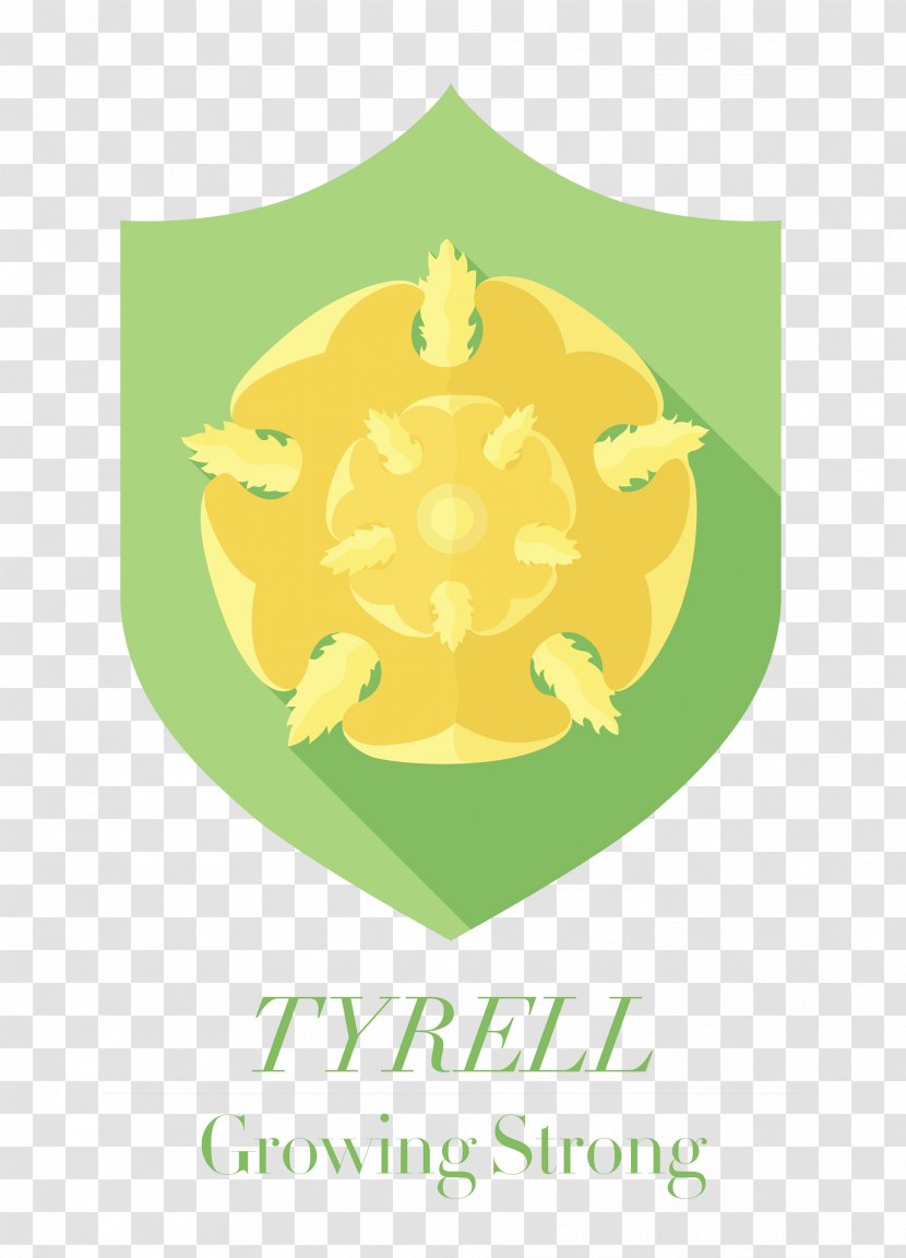 House Tyrell Fire And Blood Winter Is Coming Arryn Stark Transparent PNG