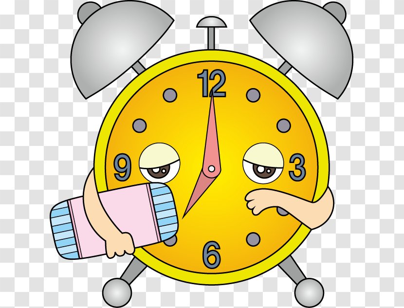Alarm Clocks Clip Art Illustration Text - Paper - Clock Transparent PNG