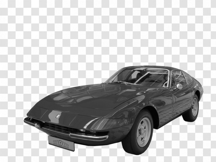 Opel GT Model Car Automotive Design - Scale - Ferrari Daytona Transparent PNG