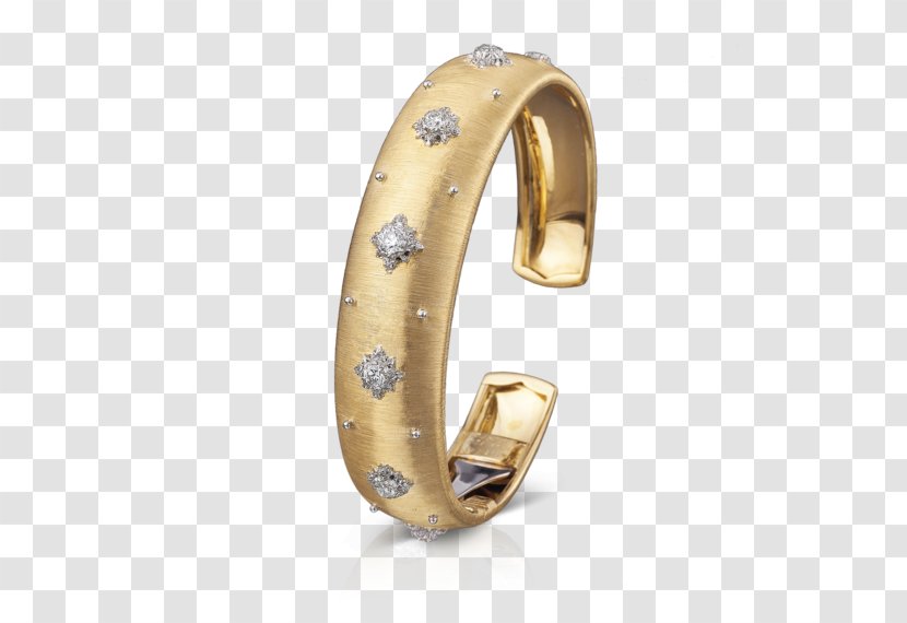 Earring Bracelet Jewellery Buccellati Diamond - Bangle Transparent PNG