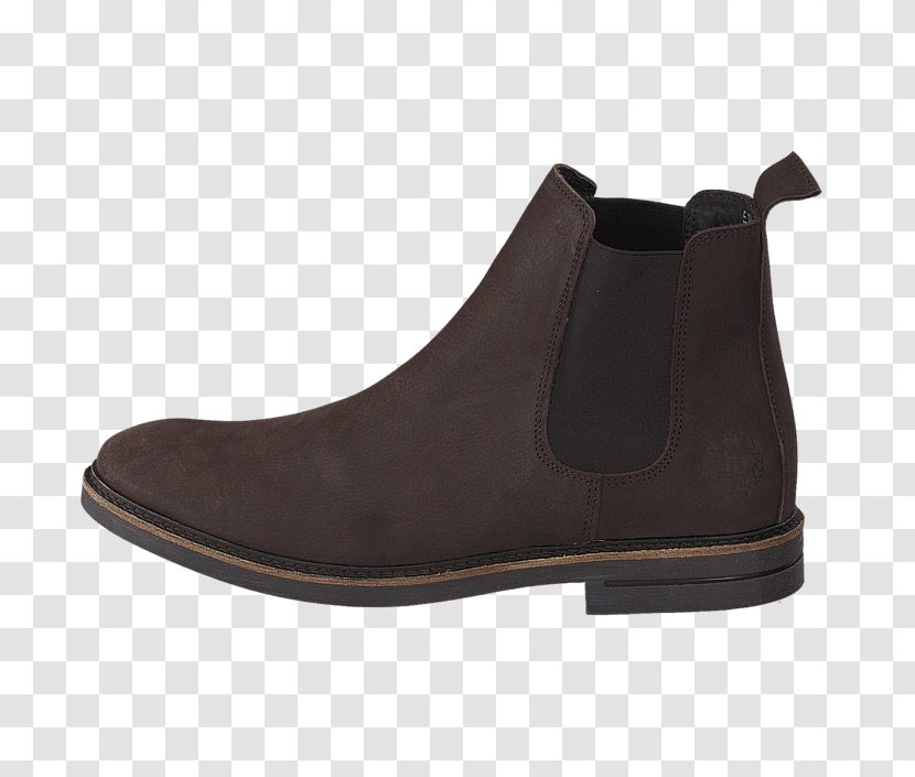 Shoe Chelsea Boot Leather Suede - Brown Transparent PNG