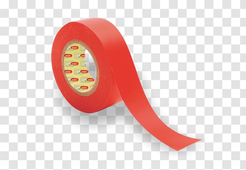 Adhesive Tape Paper Industry - Red - Transparent Transparent PNG
