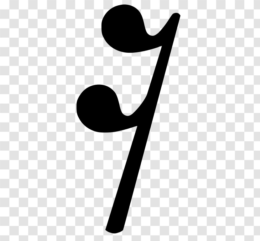 Rest Sixteenth Note Musical Notation - Cartoon - Picture Of Transparent PNG