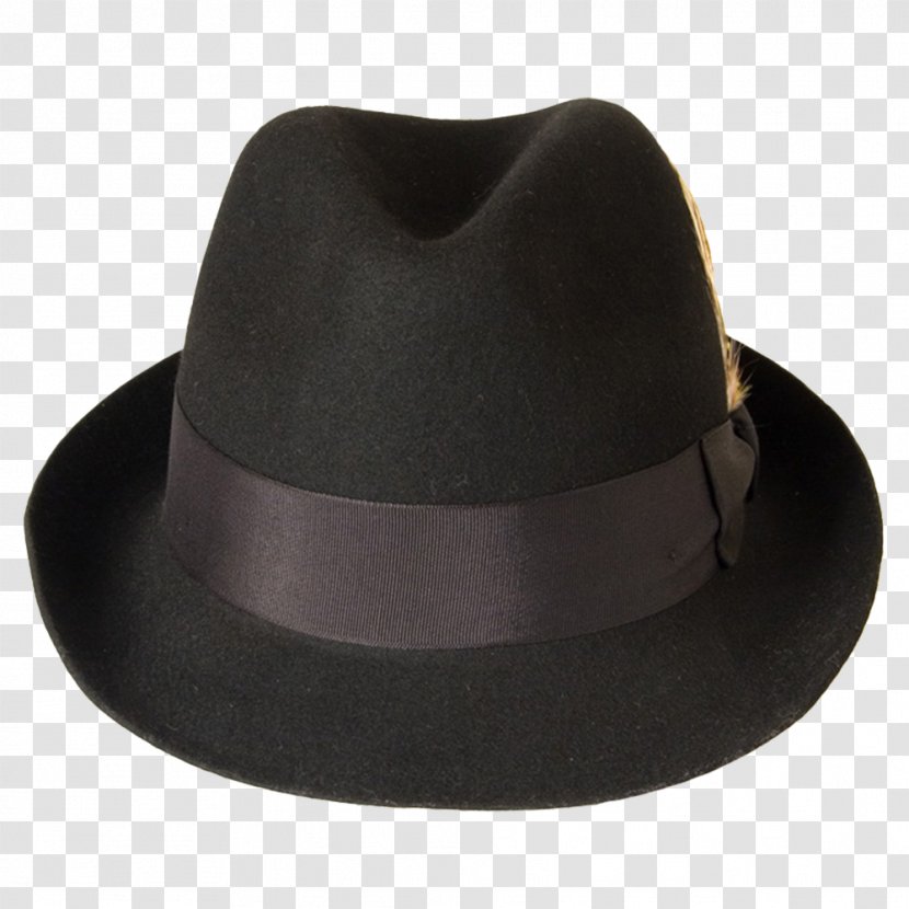 Fedora Hat Headgear Clip Art - Clothing Accessories - Black Transparent PNG