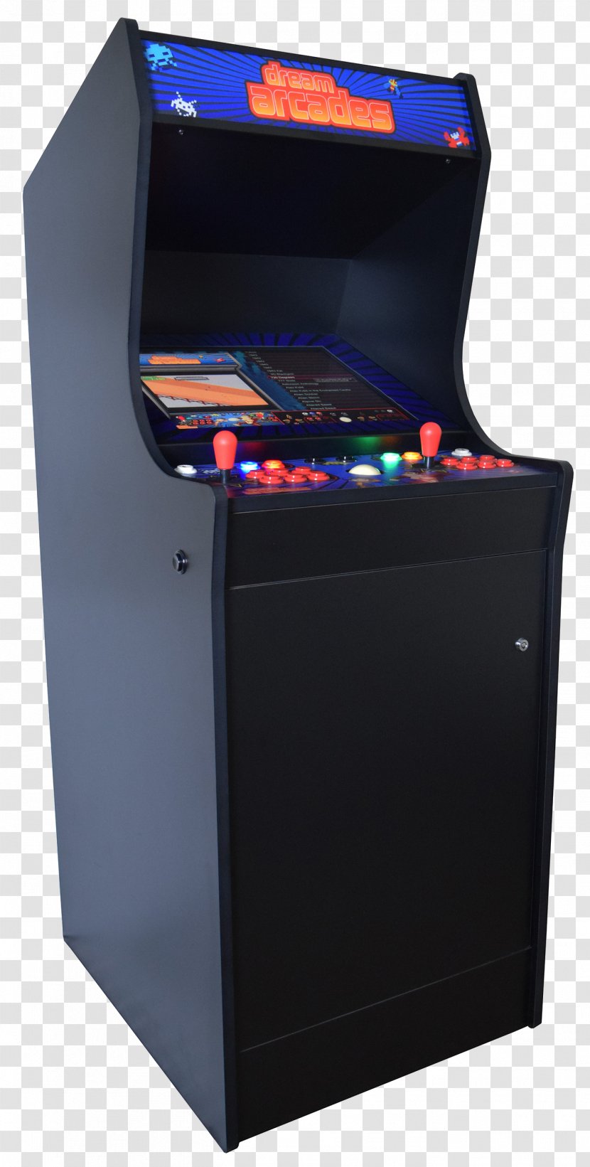 Arcade Cabinet Ms. Pac-Man Centipede Asteroids - Atari - Complete And Perfect Transparent PNG