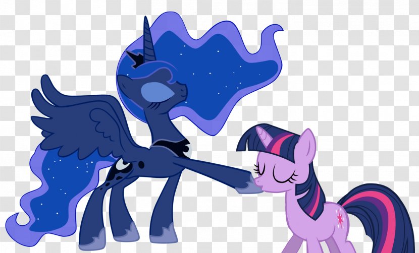 Pony Princess Luna Moon Celestia Lunar Eclipse - Silhouette Transparent PNG