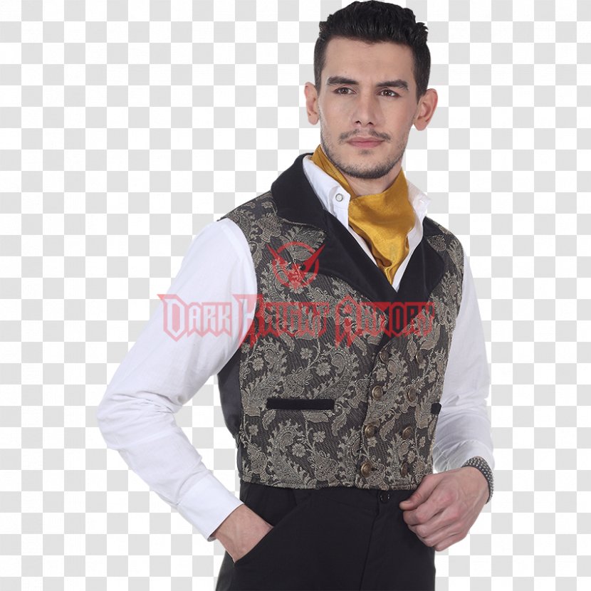 Gilets T-shirt Victorian Era Waistcoat Steampunk - Outerwear Transparent PNG