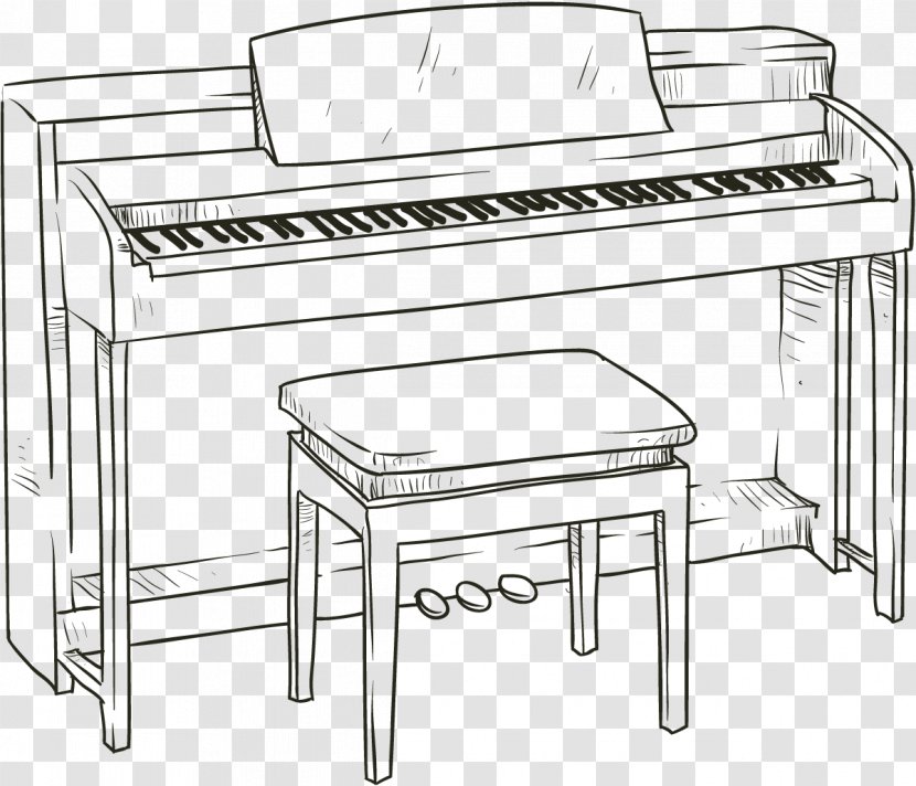 Piano Download - Frame - Vector Transparent PNG