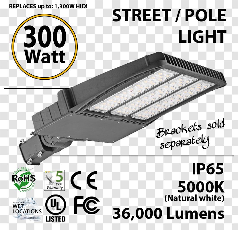 Automotive Lighting LED Street Light Transparent PNG
