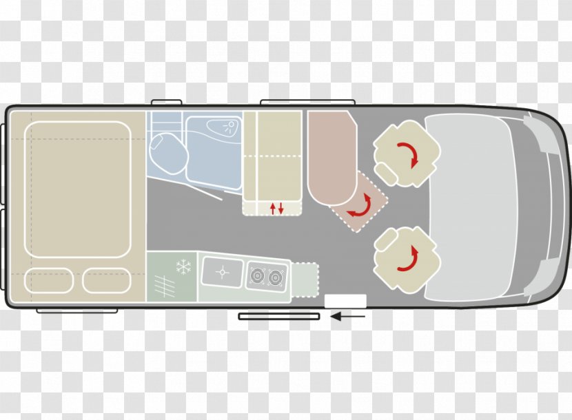 Campervans Caravan Rapido Panel Van - Comfort - Fiat 600 Transparent PNG