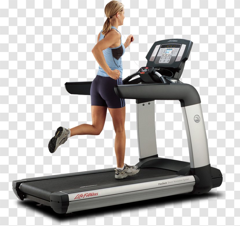 Treadmill Life Fitness Exercise Equipment Precor Incorporated Elliptical Trainers - Silhouette - Fit Transparent PNG