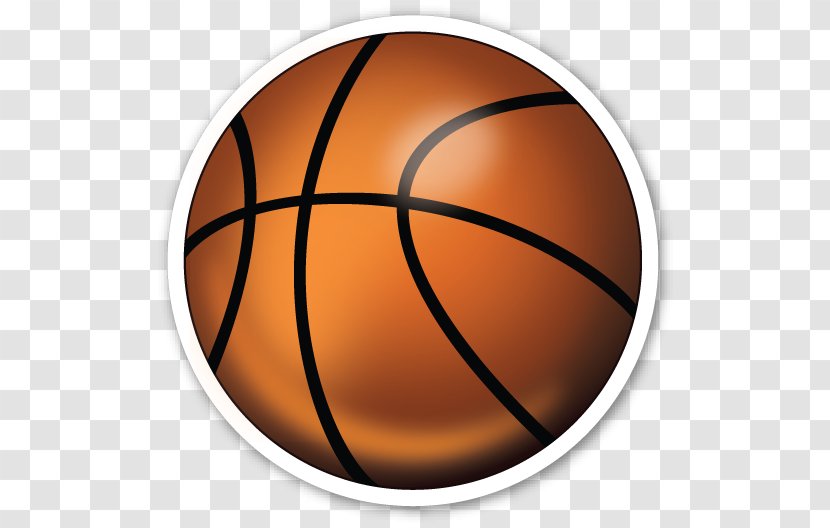IPhone Emoji Basketball Sticker - Sport - Objects Transparent PNG
