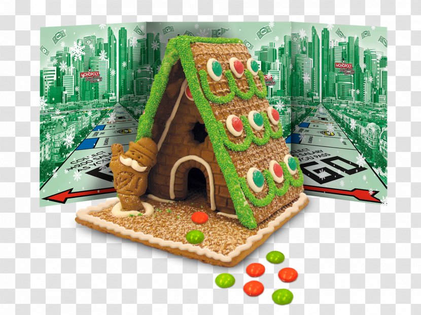 Gingerbread House Monopoly Game Recreation Transparent PNG