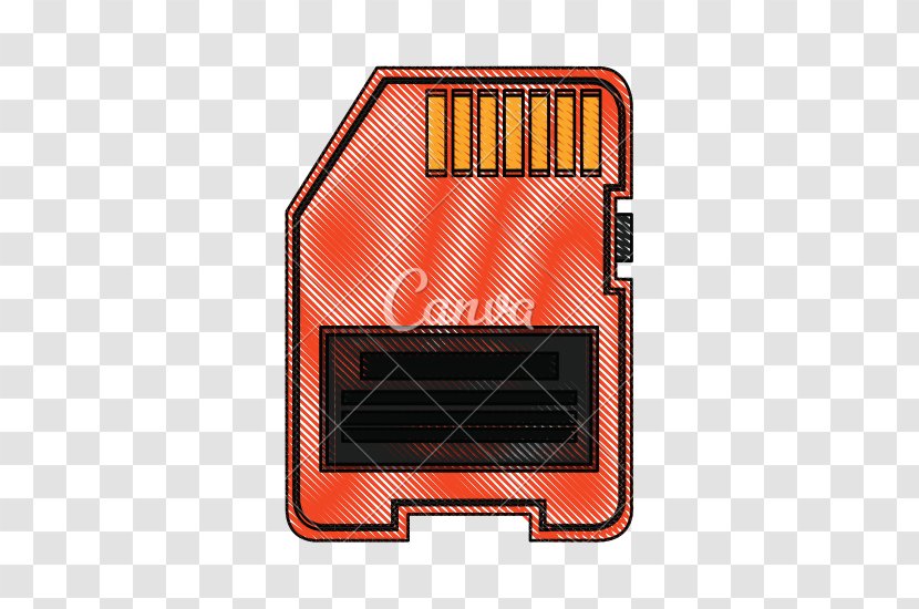Technology Telephony Pattern - Sd Card Transparent PNG