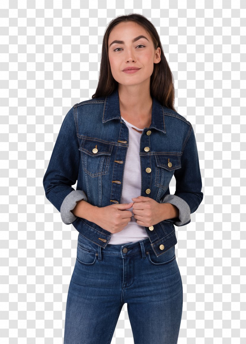 Jeans Cardigan Jacket Coat Fashion Transparent PNG