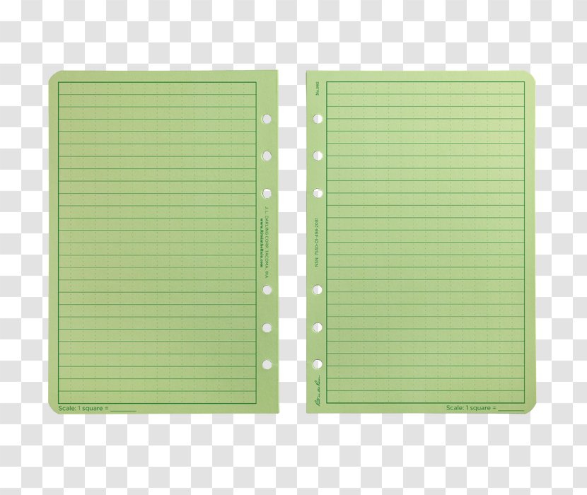 Green Rectangle - Loose Leaf Transparent PNG