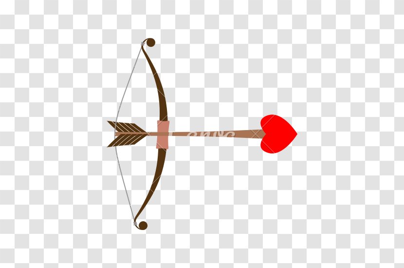 Bow And Arrow Valentine's Day Cupid - S Transparent PNG