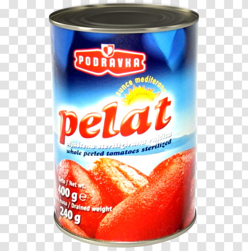 Tomato Juice Junk Food Pelati Canned Canning - Sauce Transparent PNG