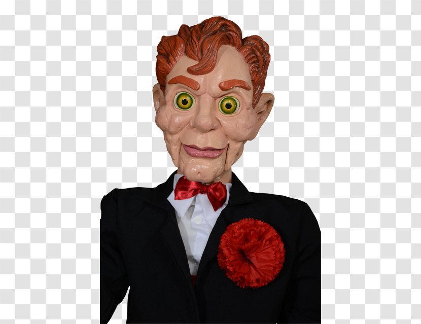 Slappy The Dummy Haunted Mask Night Of Living Goosebumps Bride - Costume - Doll Transparent PNG