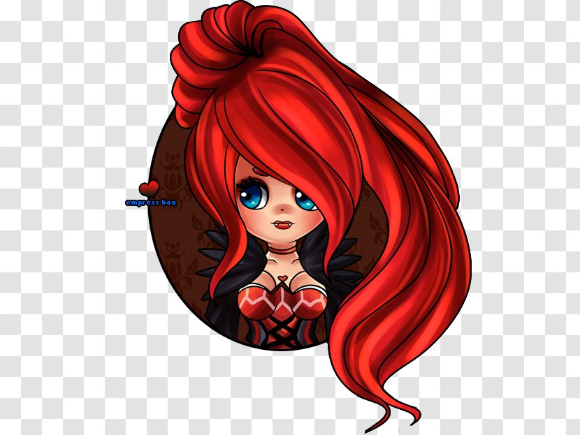 Red Hair Coloring Legendary Creature Transparent PNG