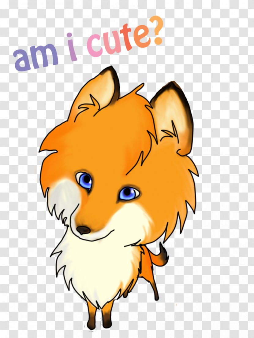 Cartoon Drawing Fox Transparent PNG