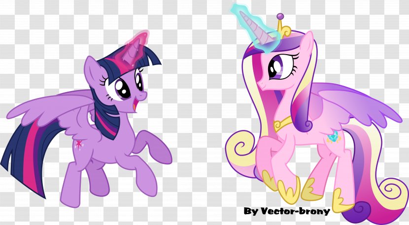 Twilight Sparkle Princess Cadance Celestia Rarity Pony - Purple - My Little Transparent PNG