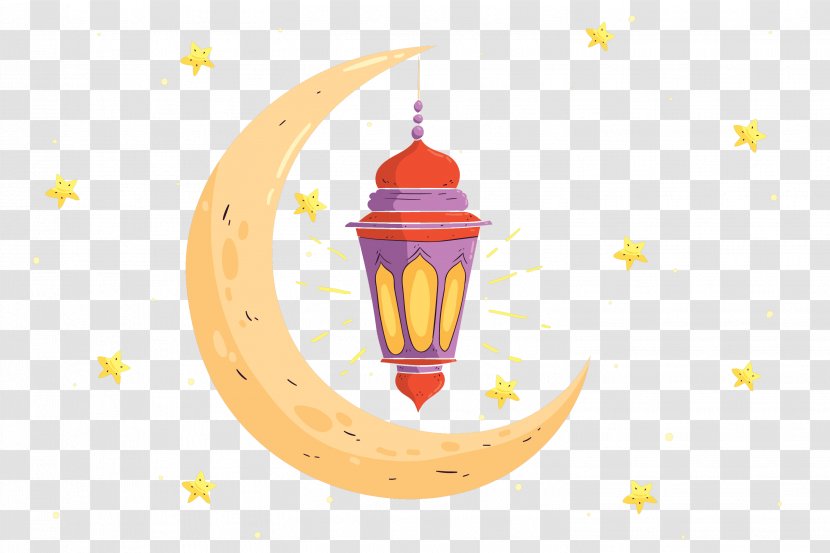 Ramadan Moon Illustration Image Transparent PNG