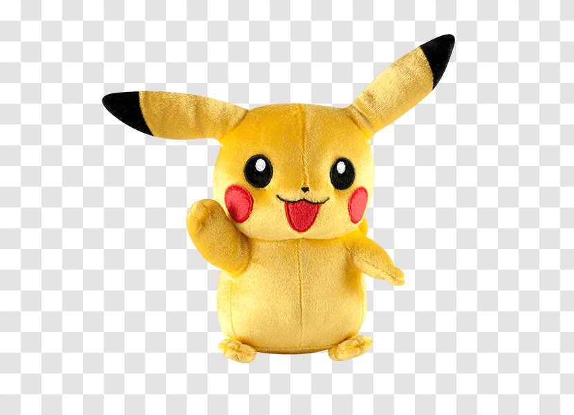 Pikachu Pokémon GO Stuffed Animals & Cuddly Toys Plush Transparent PNG
