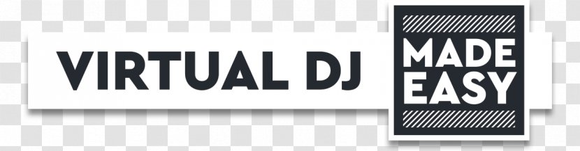 DJ Controller Disc Jockey Virtual Serato Audio Research Logo - Black And White - Brand Transparent PNG