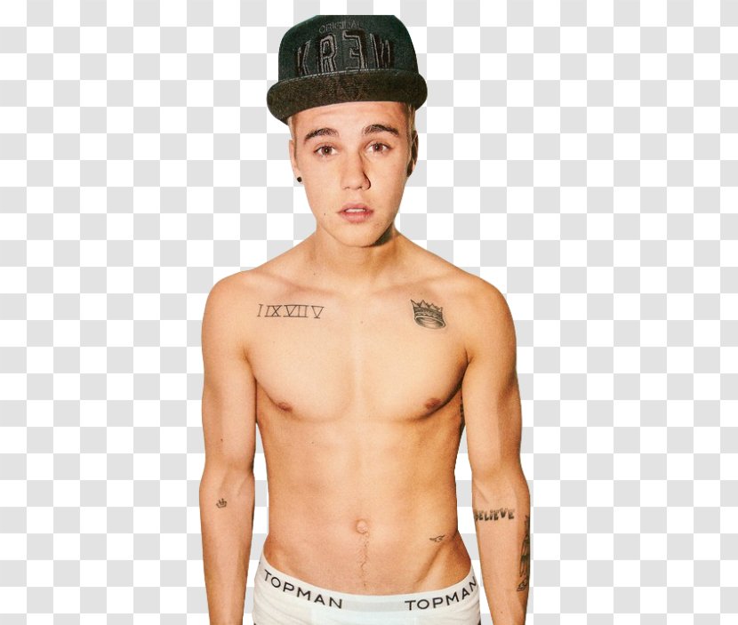 Justin Bieber's Believe Roman Numerals Tattoo Number - Silhouette - Packing Bag Transparent PNG